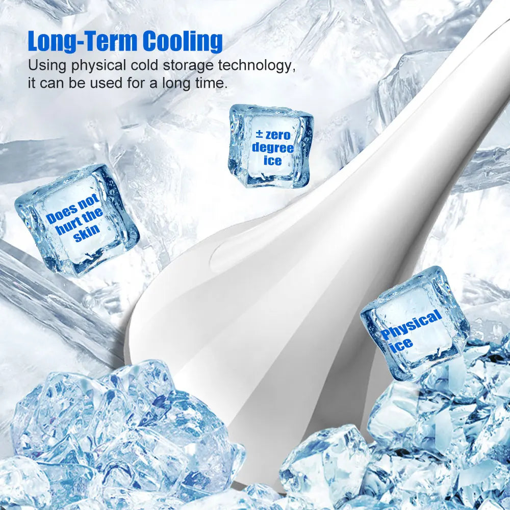 Ice Hammer Face Roller Massager Ice Roller Facial Massager Eye Massage Ice Compressor Ice Shrink Pores Cold Face Cooling Tools