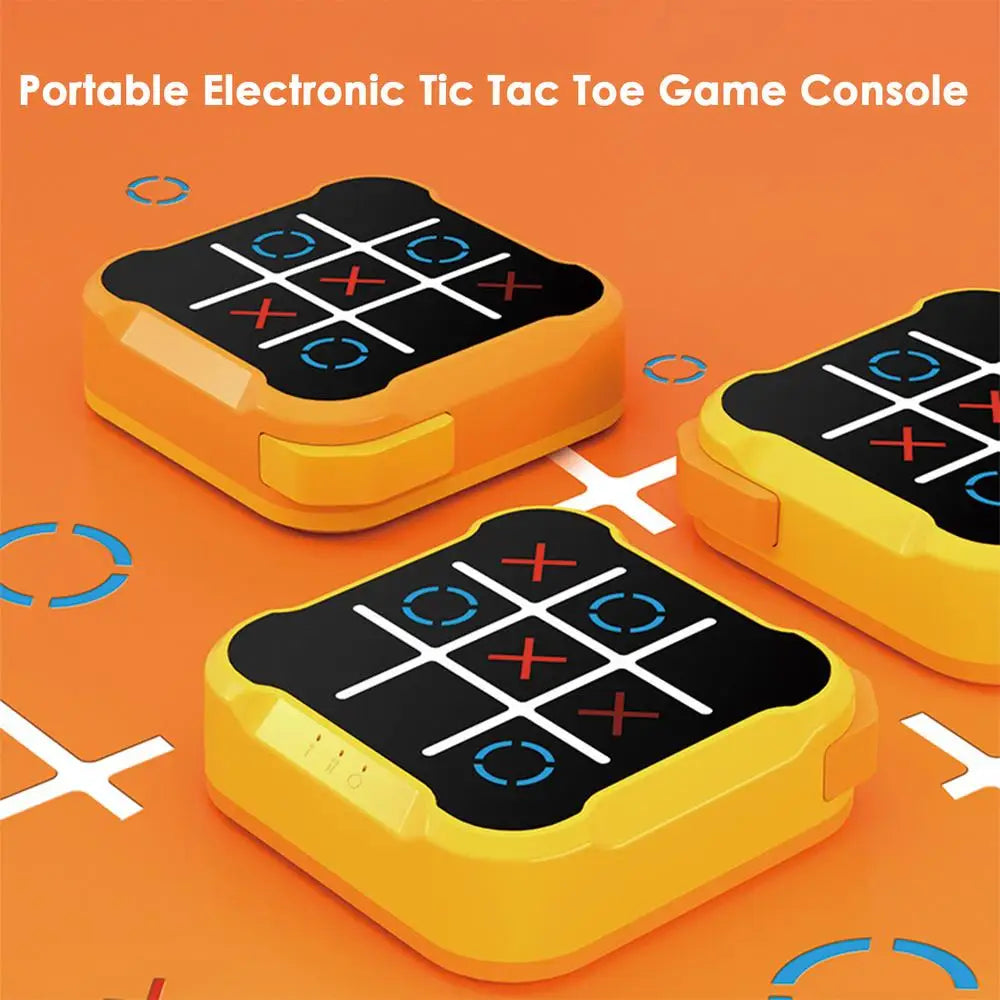Electronic Tic-Tac-Toe Game Children's Electronic Toys Chess Set Board Games Chess Board Game For Family For Indoor Party