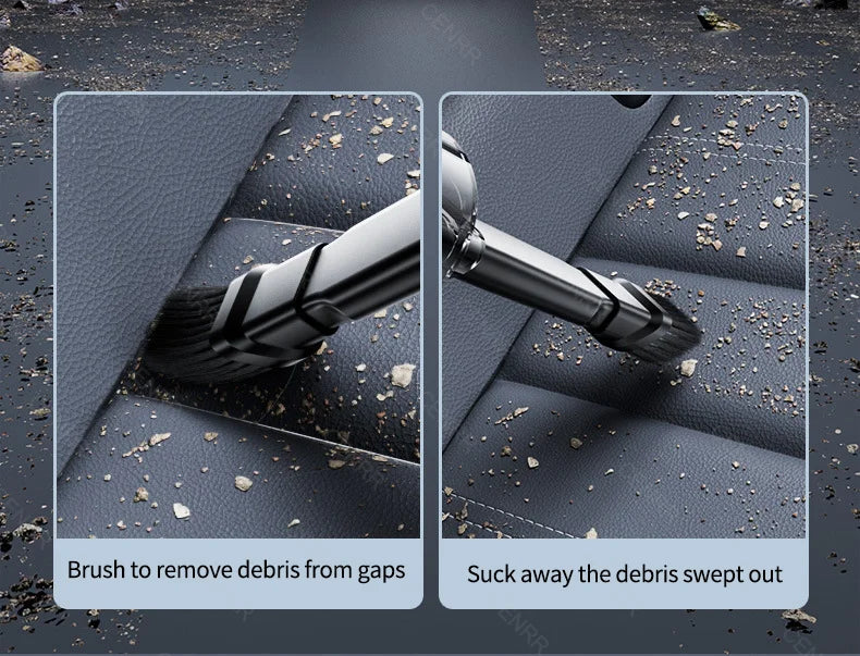 CENRR 998000PA Car Vacuum Cleaner Portable Handheld Wireless Strong Suction Car Cleaner Cleaning Machine Mini Vacuum Cleaner