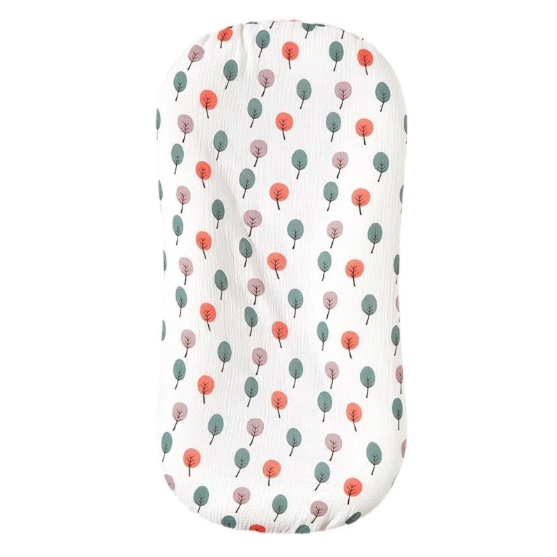 Adjustable Height Infant Bedside Bedding Lightweight and Versatile Baby Bassinet Sheet Convenient for Home & Travel Use Q81A