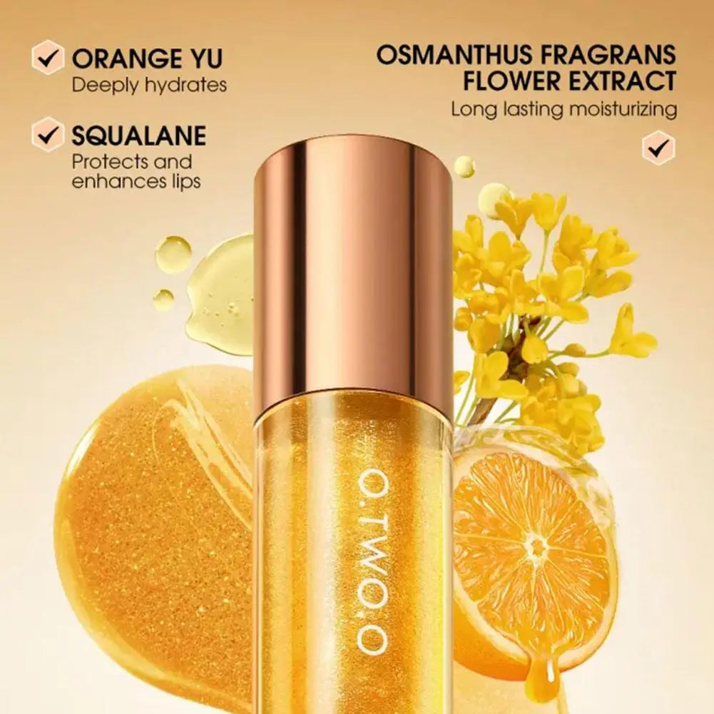 Lip Oil Gloss Lip Plumper Makeup Moisturizing NonSticky Sexy Water Glossy Glitter Primer Tint Lip Balm Care Cosmetics