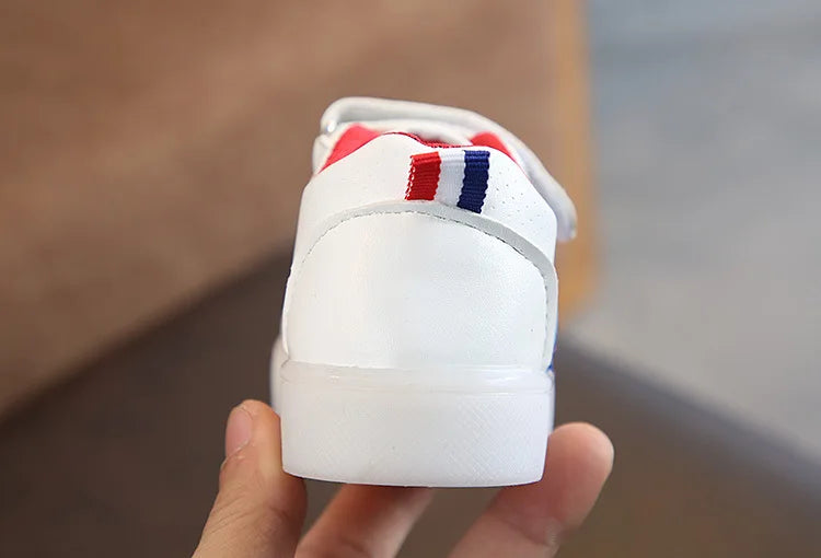 Kid Tennis 2024 Spring and Autumn Children LED Sneakers Boys Glowing Shoes Kids Baby Girls Toddler Shoes with Light Up Luminous