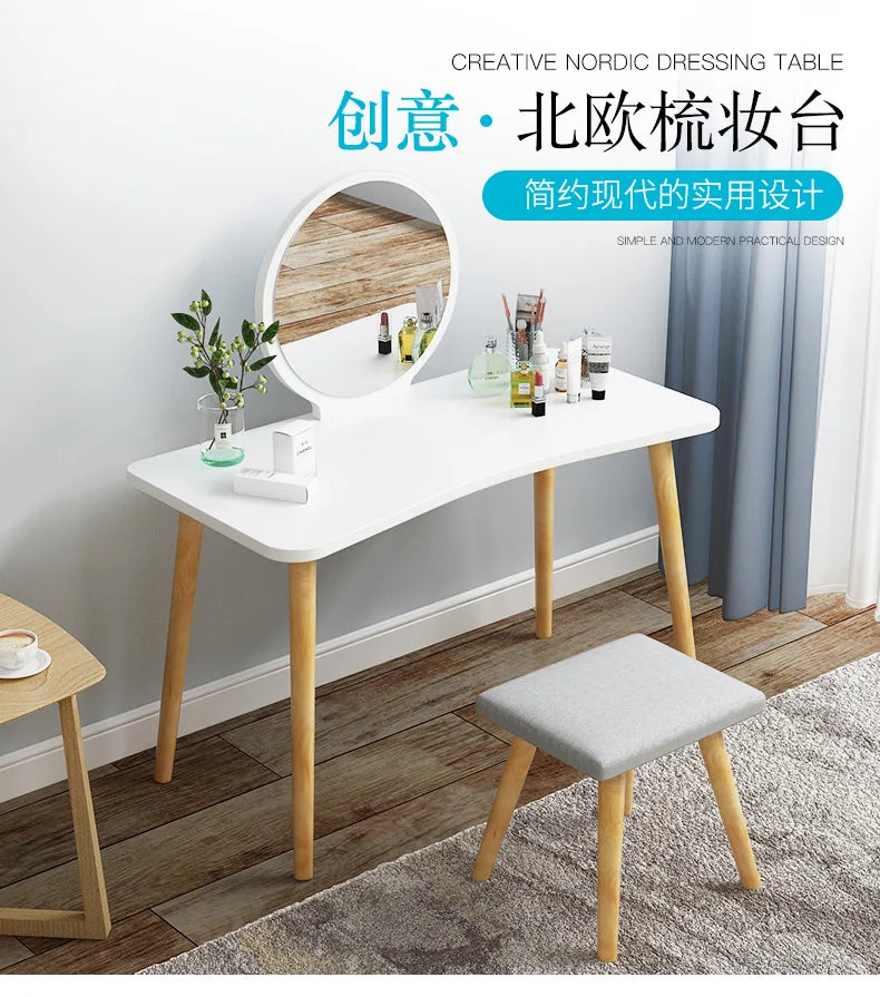 Bedroom Dresser Modern Dressing Table with Stool Mirror Dressing Table Bedroom Makeup Dressing Table Home Furniture