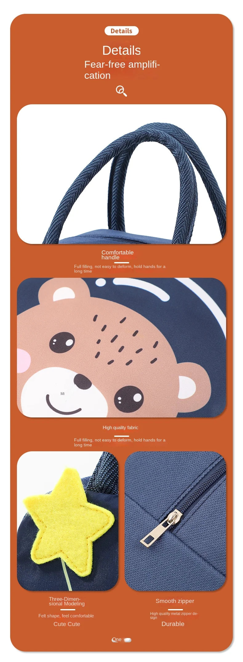 Kawaii Portable Fridge Thermal Bag Women Children's School Thermal Insulated Lunch Box Tote Food Small Cooler Bag Pouch