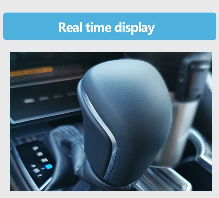 Auto leather shift knob gear stick shifter for Toyota Camry XV70 V70 2018 2019 2021 Levin Yaris Avalon Corolla 2020 accessories