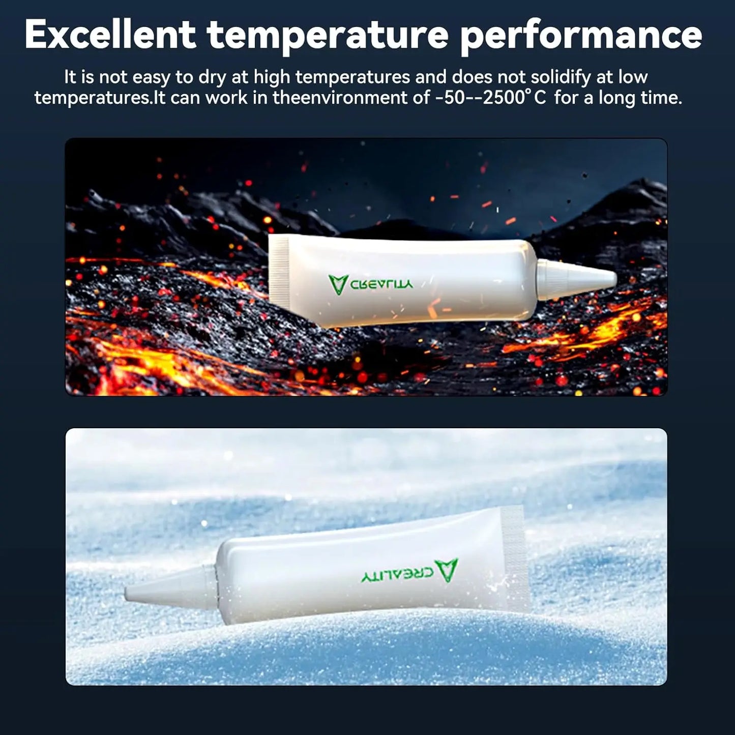 Creality Thermal Grease High Thermal Conductivity Non-conductive Non-corrosive For Ender 3 V3 SE/KE/Ender 3 V3 Plus/K1 Max/K1C