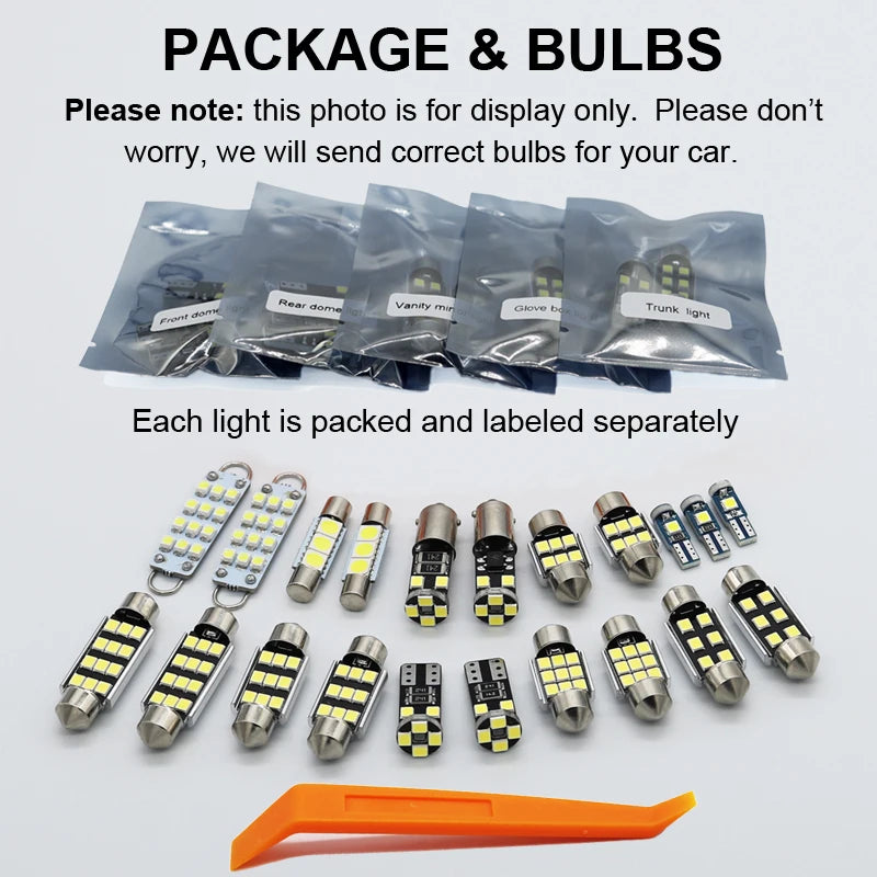 ZITWO Car LED Bulb Interior Indoor Light Kit For Mercedes Benz MB B Class W245 W246 B160 B180 B200 B220 B250 Map Dome Trunk Lamp
