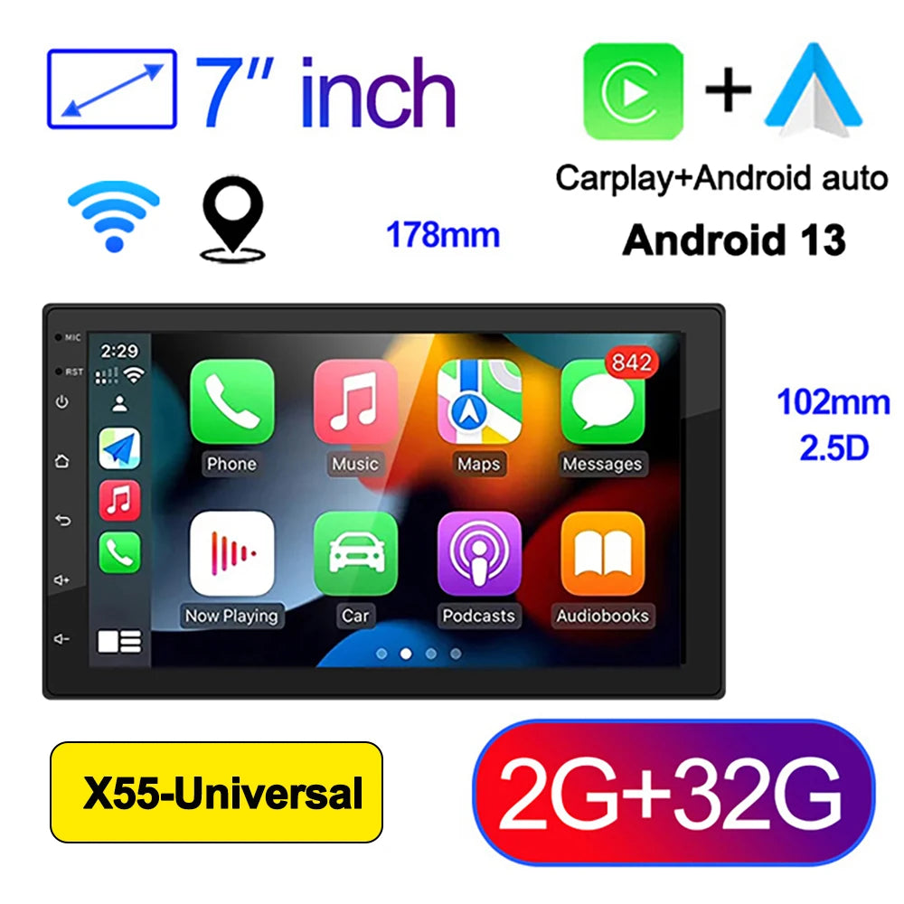 Android 13 Car Radio Carpaly For VW Volkswagen Golf 5 6 Touran Passat B6 Jetta MK5 Autoradio Multimedia Player Smart car systems