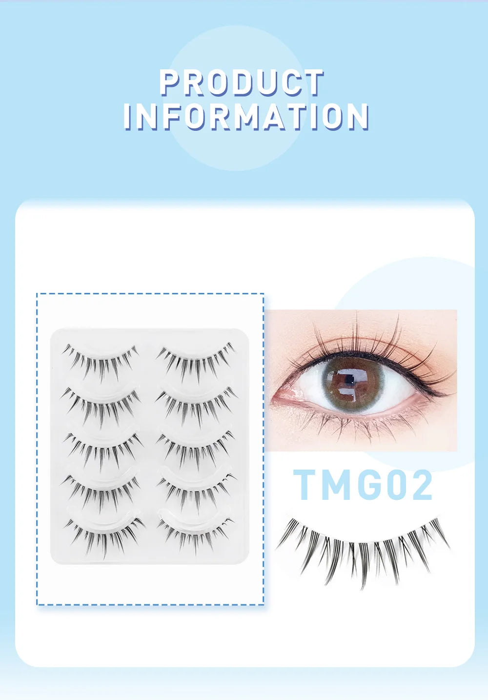 DIY Lashes Premade Fan A/M Shape Spikes Cluster Eyelash Mix Extension Individual Makeup Natural Wispy 3D Premade Peduncle Hyali