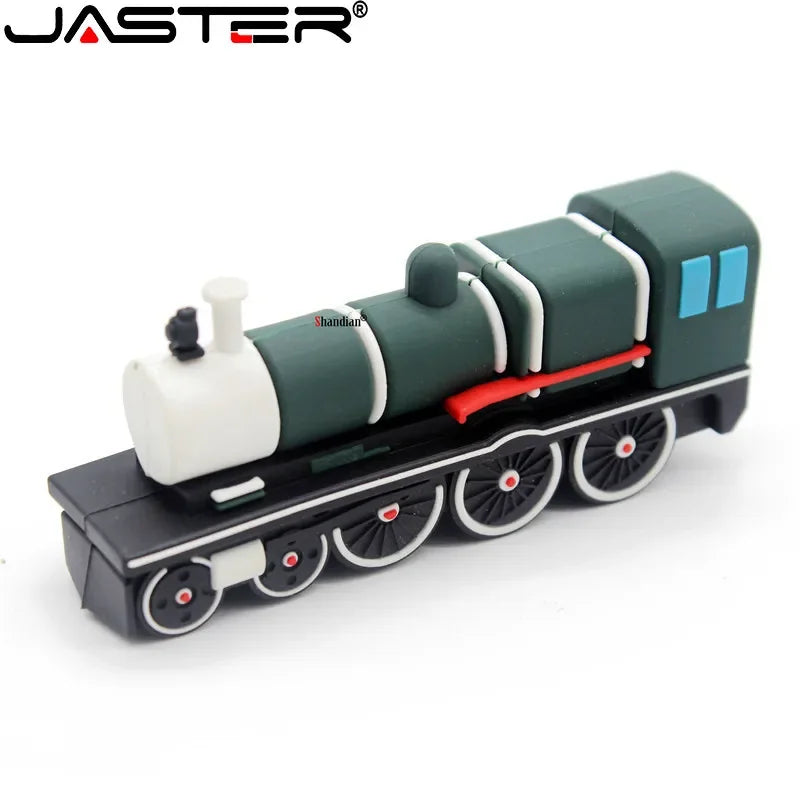 JASTER USB Stick motorcycle Pen Drive Car Flash Drives Racing Aircraft Rail Train Cartoon Truck Motor car 128GB 64GB 32GB 16GB