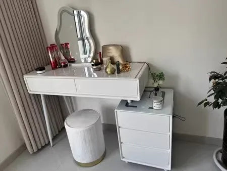 Organizer Wood Dressers Hotel Desk Storage Mobiles Organizer Dressers Sideboards Mirror Makeup Meubles De Chambre Bedroom Set