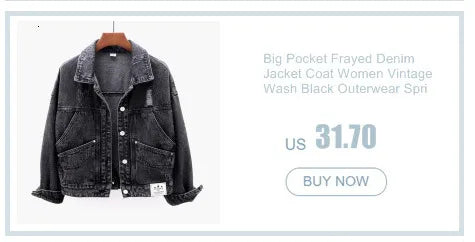 Fashion Hem Burrs Denim Jacket Women Sequins Mesh Lantern Sleeve Big Pocket Cowboy Outerwear Loose Short Jeans Jackets Female