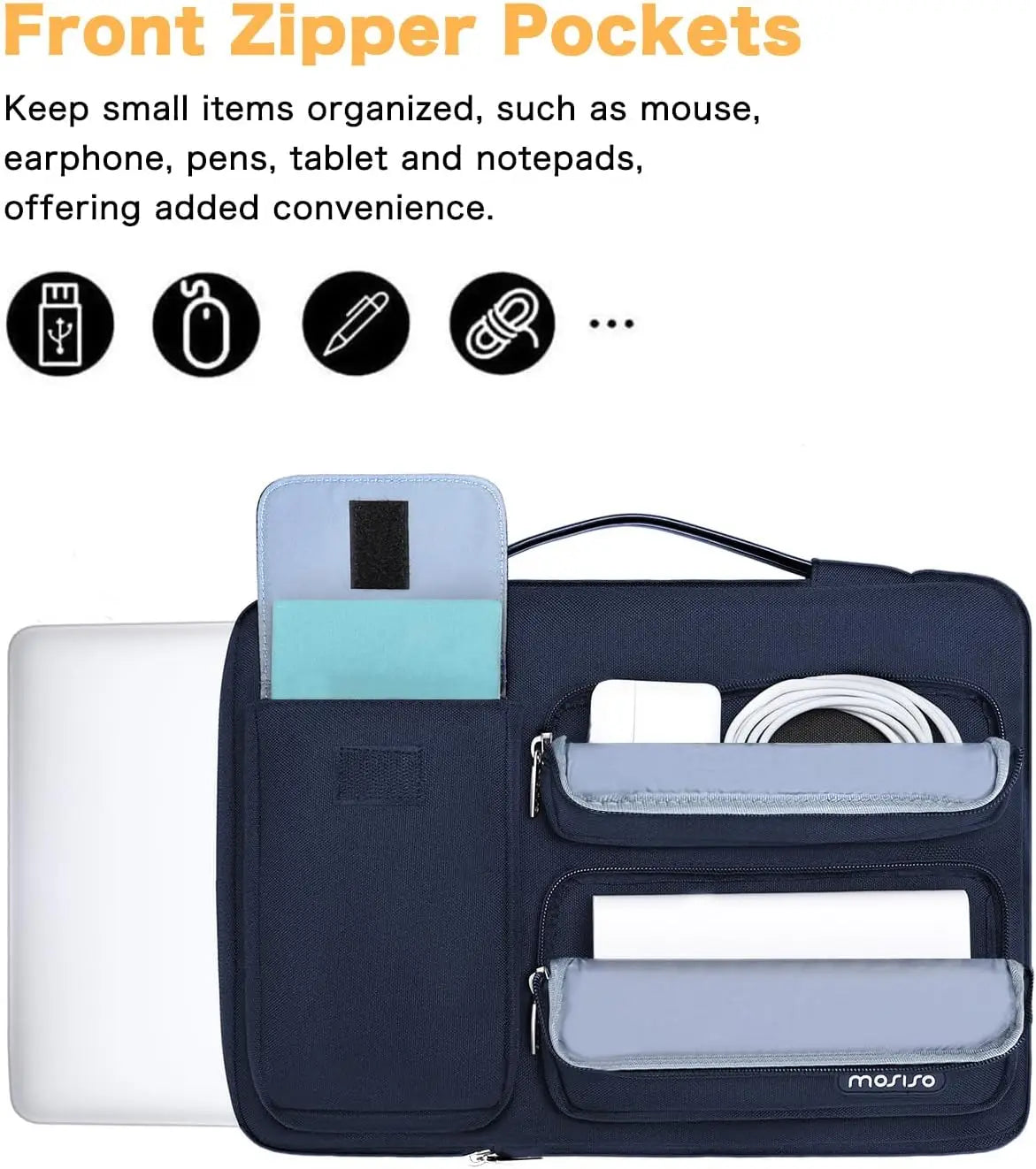 Protective Laptop Sleeve Handbag for Macbook Pro Air 13 13.3 14 15 15.6 16 inch Asus HP Dell Notebook Carrying Case Men Women