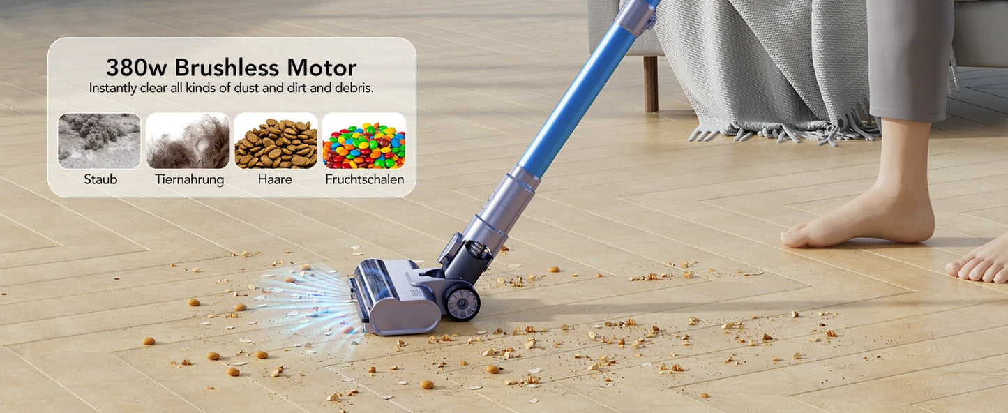 Greenote GSC60 10-in-1 Ultra-Quiet Cordless Vacuum Cleaner 33000Pa