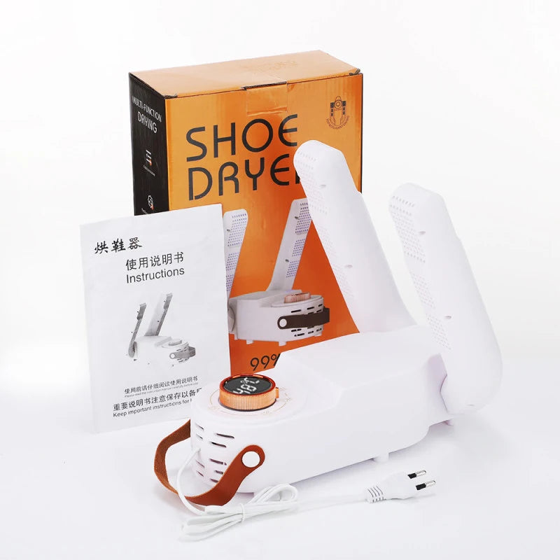 Electric Shoe Dryer Boot Warmer Shoe UV Foot Boot Dryer Eliminate Odor Fast Drying Boot Deodorizer Multifunction Socks Dryer