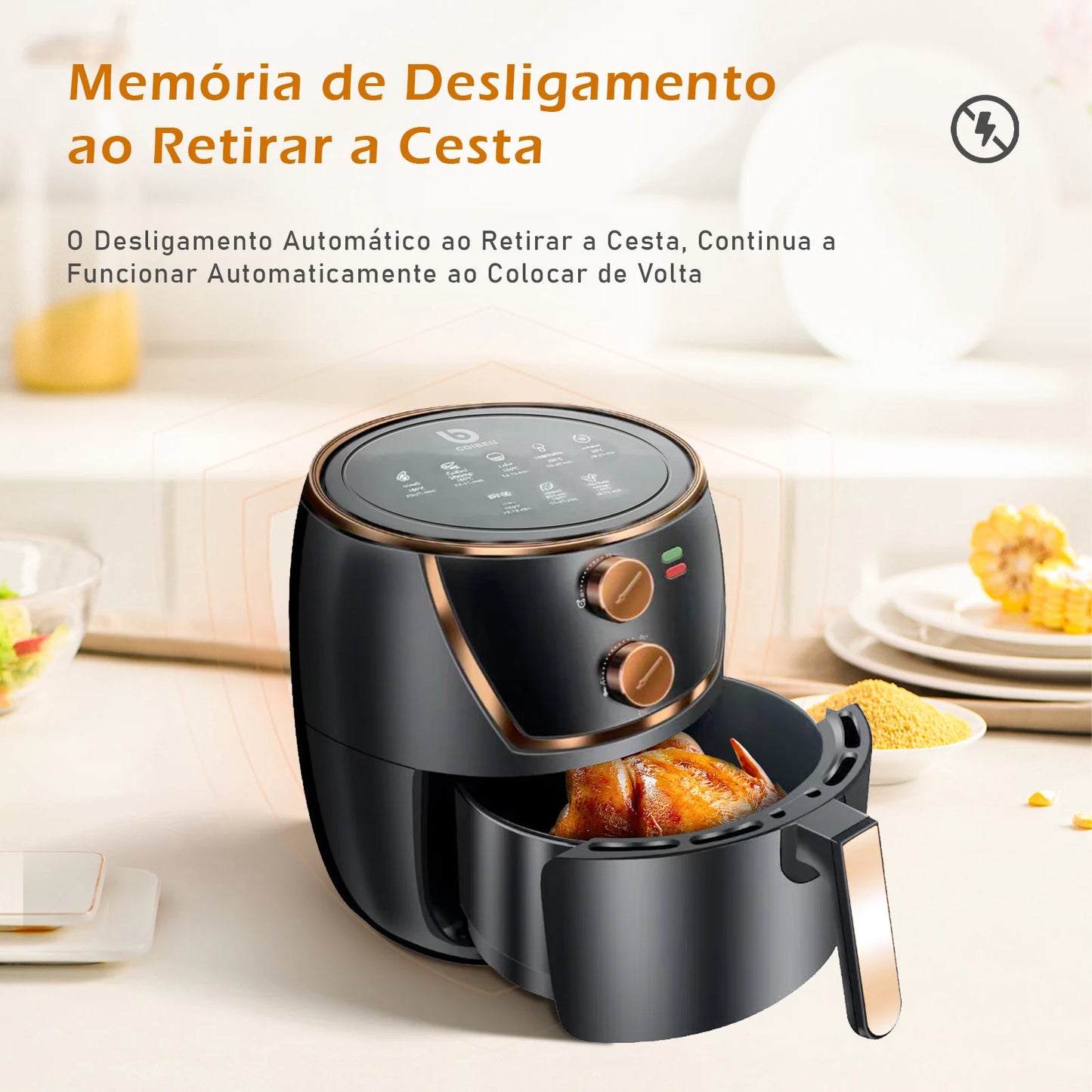 Air Friyer Air Fryer Promotion Brazil Gift Air Fryer Air Fryer Electric Fryer Air Fryer Air Fryer Free Shipping