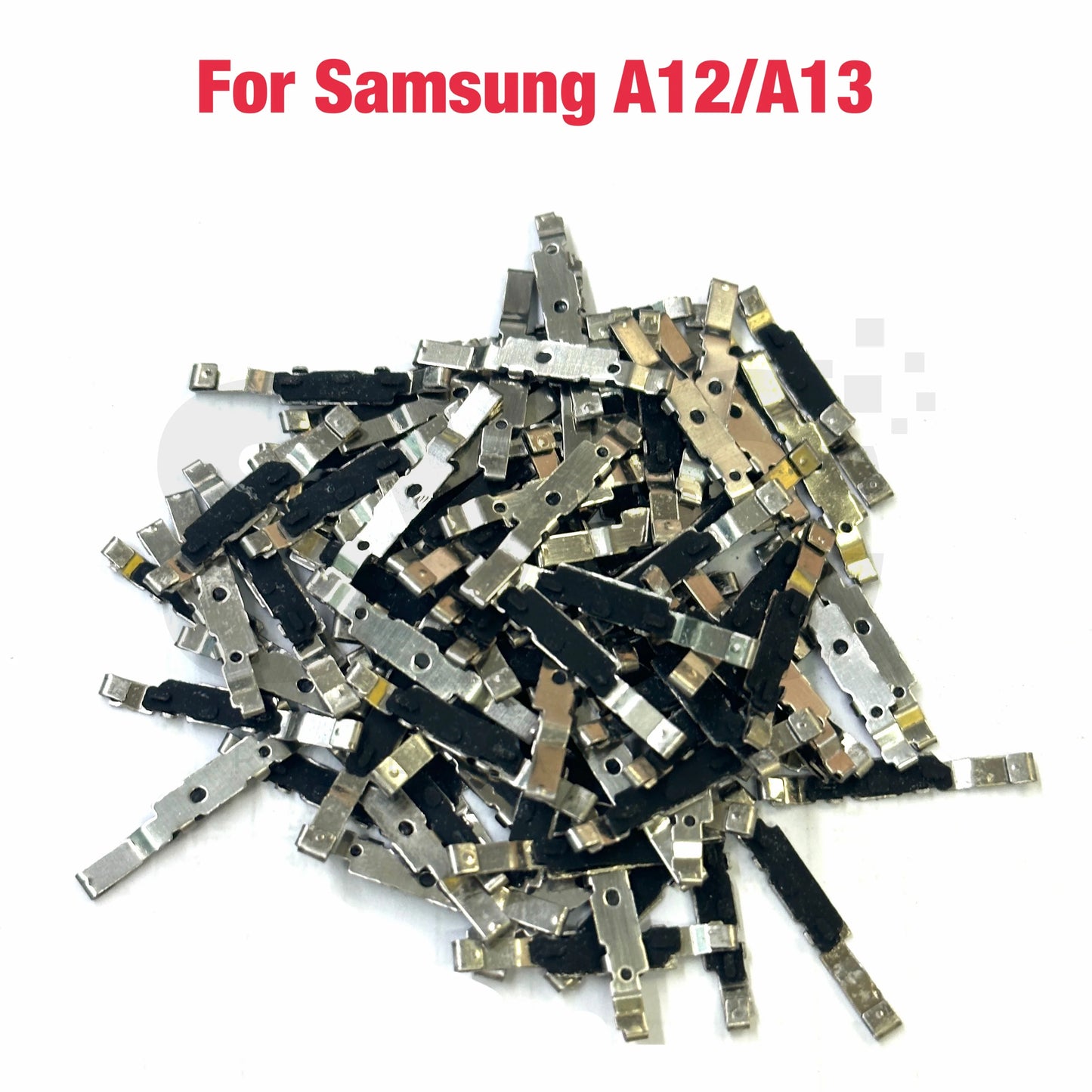 1-50Pcs For Samsung A12 A125 A13 Power Volume Button Side Keys Bracket with Iron Hook support fixed side key on key clip