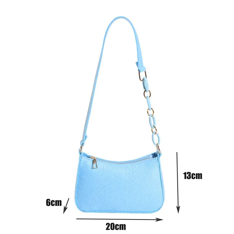 Fashion Felt Shoulder Bags For Women Women'S Subaxillary Bag Design Advanced Texture Armpit Handbags Purses Crescent Saddle Bag