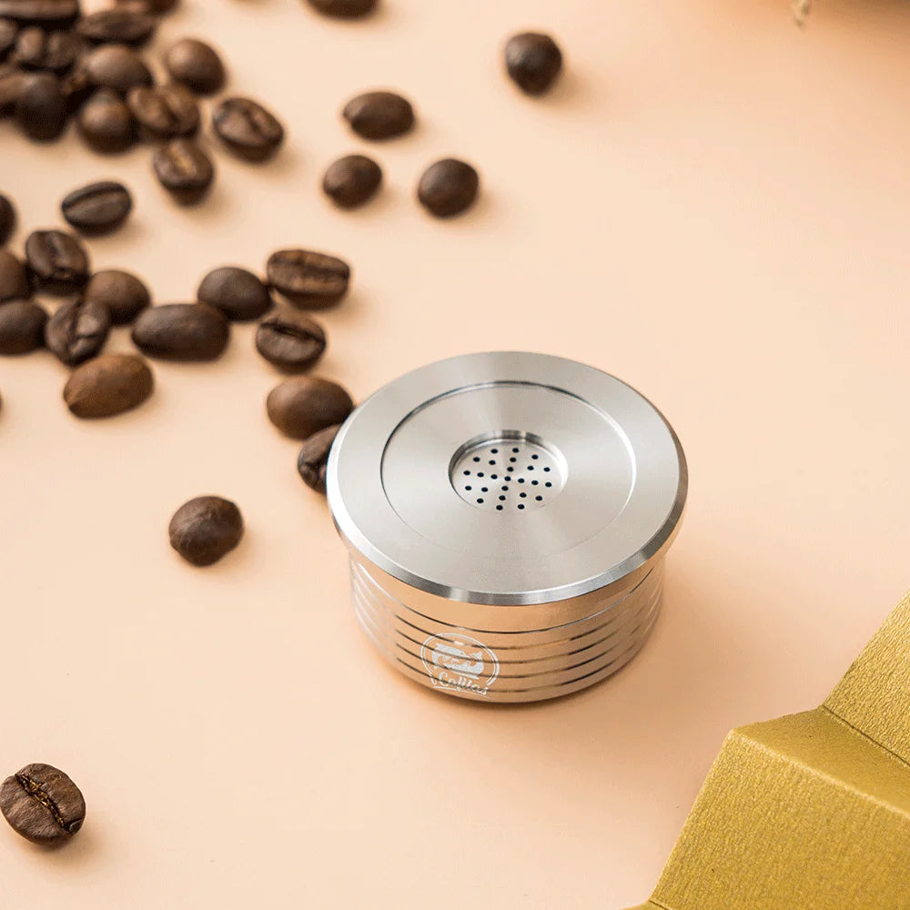 Reusable Coffee Capsule for Delta Q Milk qool Pod Stainless Steel Cápsulas Reutilizáveis Café for Delta q DIQ7323 Machine Filter
