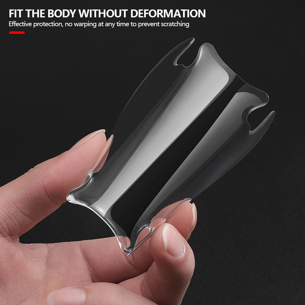 Car Invisible Transparent Protective Stickers Set Door Handle Bowl Rearview Mirror Edge Anti-scratch Protection Clear Strip