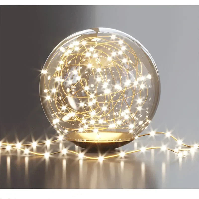 Nordic Living Room Modern Simple Atmospheric Luxury Ceiling Light Romantic Starry Sky Crystal Hall Chandelier Creative Black Art