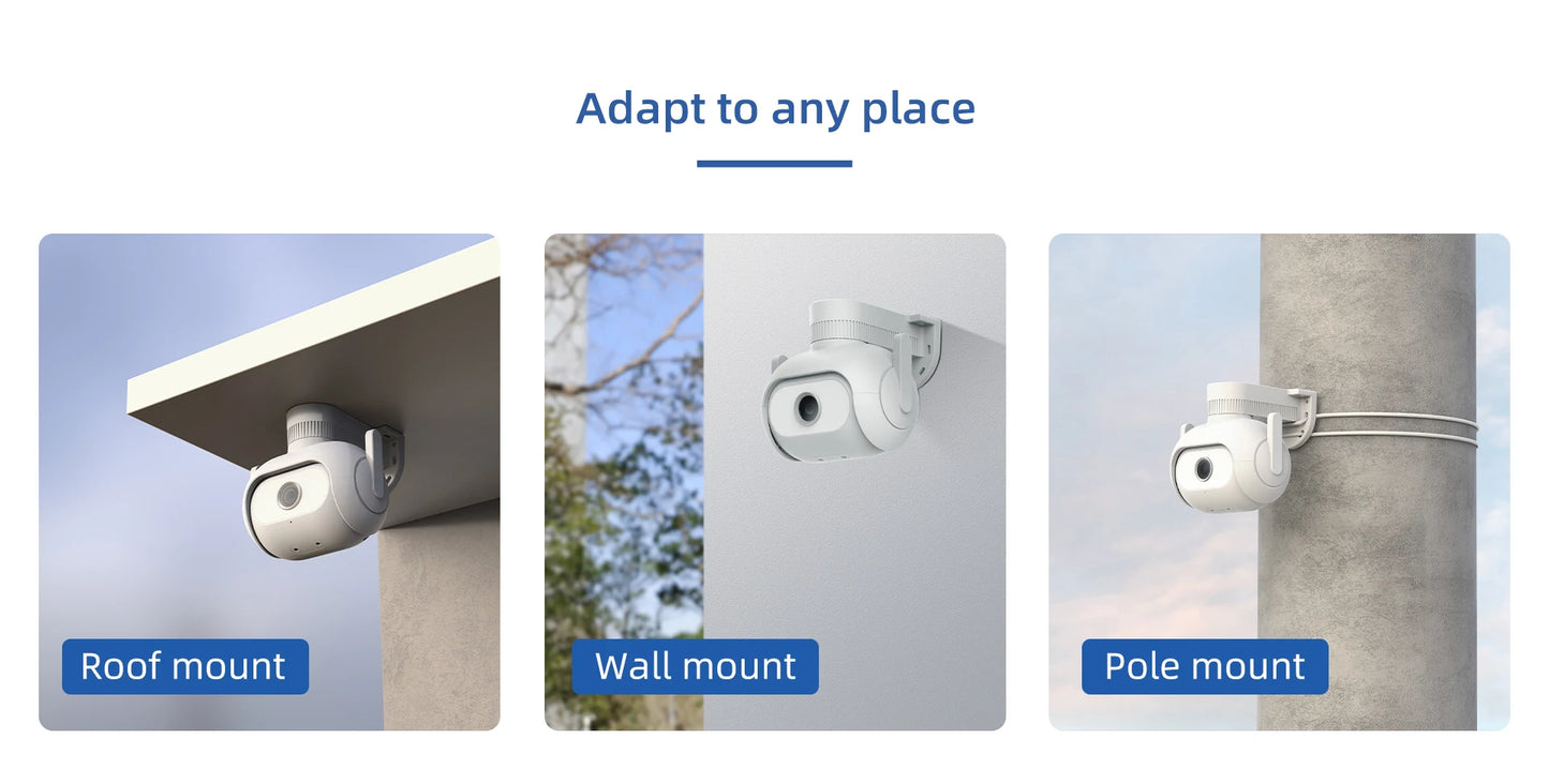 IMILAB Global Wifi Smart Outdoor Camera EC5 EC3 lite 2K Video Surveillance Floodlight Night Vision 360° Tracking For Mi Home APP