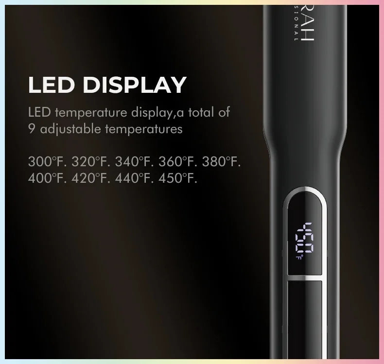 IPARAH Hair Straightener Professional Straightener for Hair Women Electric Hair straightening Brushes Barber Salon Tools P-123