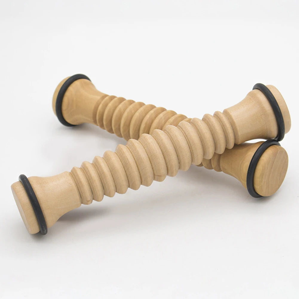 Home Wood Foot Massage Roller for Plantar Fasciitis Relief Deep Tissue Massage Tool Stress Relief Foot Massage Rpller Massager