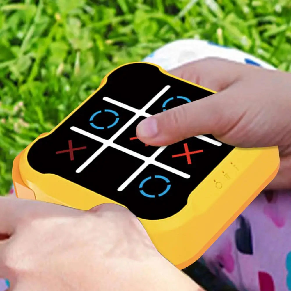 Electronic Tic-Tac-Toe Game Children's Electronic Toys Chess Set Board Games Chess Board Game For Family For Indoor Party
