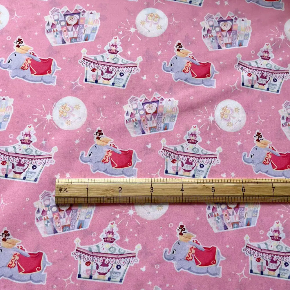 disney fabric 140x50CM Cartoon cotton fabric Patchwork Tissue Kid Home Textile Sewing Doll Dress Curtain Polyester cotton Fabric