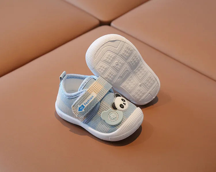 Baby Casual Shoes Breathable Canvas Shoes Infant Baby Girls Boys Soft Bottom Anti Slip First Walkers Toddler Sneakers Prewalker