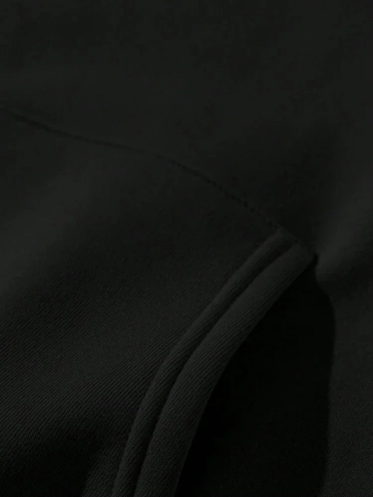 Korean Fashion Solid Color New in Hoodies & Sweat-shirt Woman Clothing Black Hoodie Pullover Women Hooded Sweatshirt Woman Coats