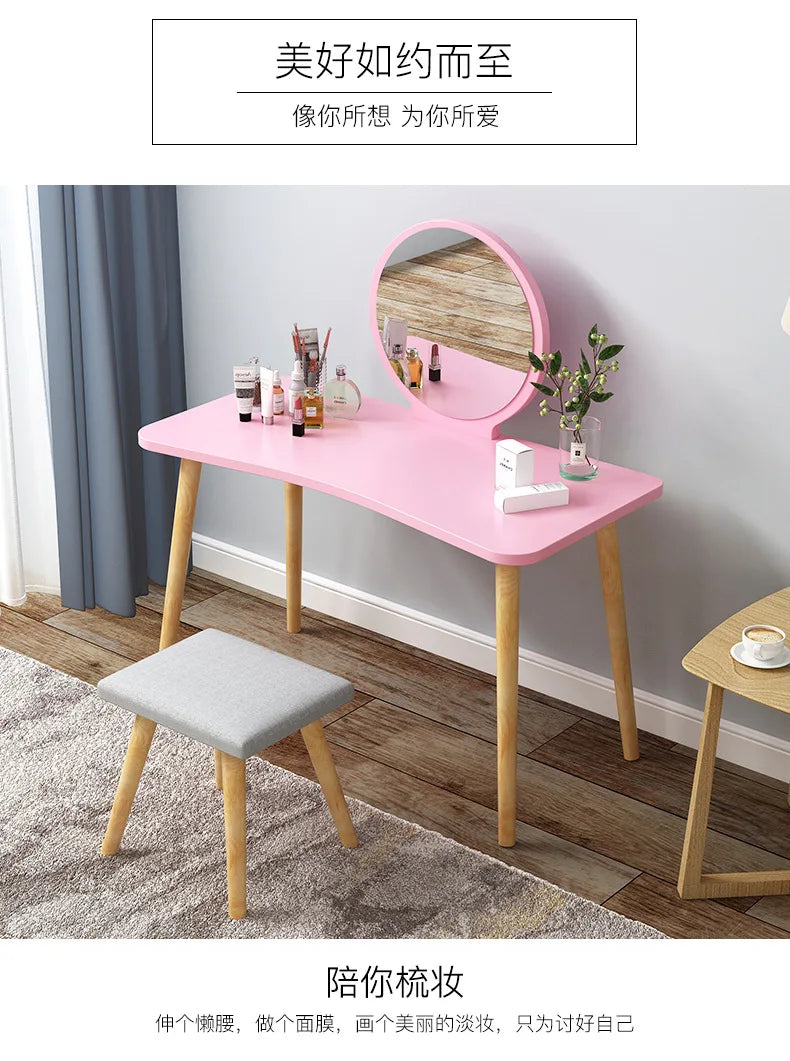 Bedroom Dresser Modern Dressing Table with Stool Mirror Dressing Table Bedroom Makeup Dressing Table Home Furniture