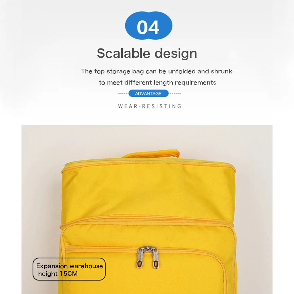 Ski Single Bag With Wheels Large Backpack Waterproof Snowboard Bag Roller With Wheels For Smooth Carrying Storage Transportation