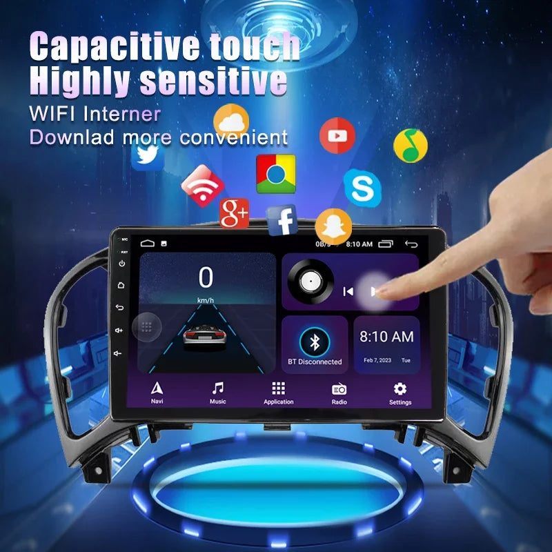 Android 13 Car Radio For Nissan Juke Infiniti ESQ 2004 - 2016 Auto Carplay GPS DSP IPS QLED Car Multimedia Video Player 4G WiFi