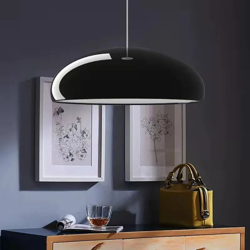 Nordic LED Pendant Light Macaron 35/45/60CM Round Hanging Luminaire Living Room Dining Room Caffee Home Lighting Decor Luminaire