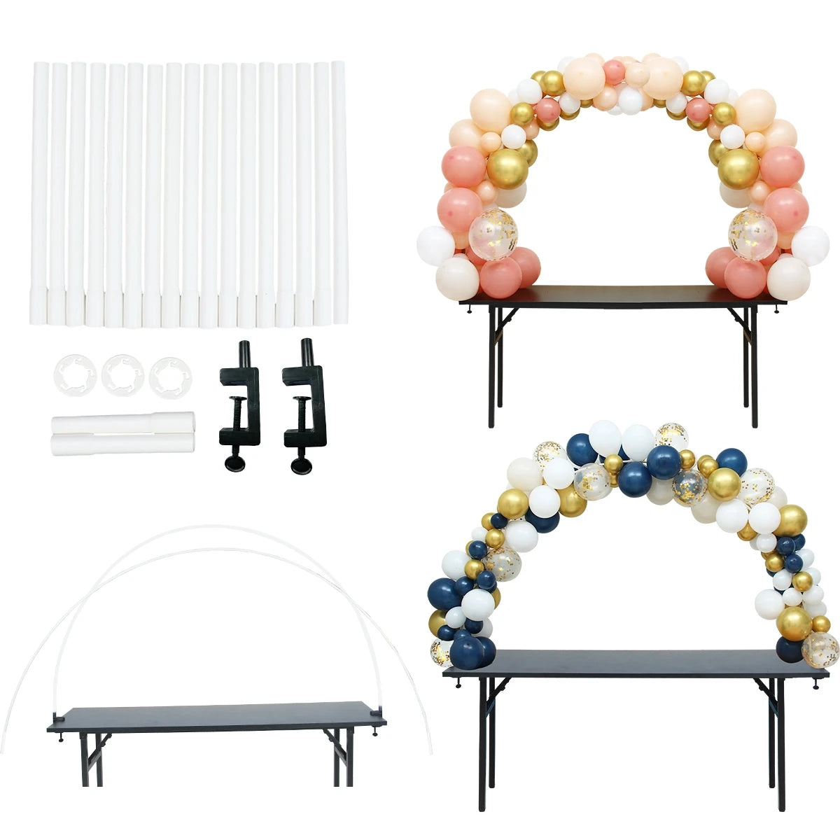 Adjustable Table Balloon Arch Kits Birthday Party Decor Wedding Birthday Balloon Column Stand Support Baby Shower
