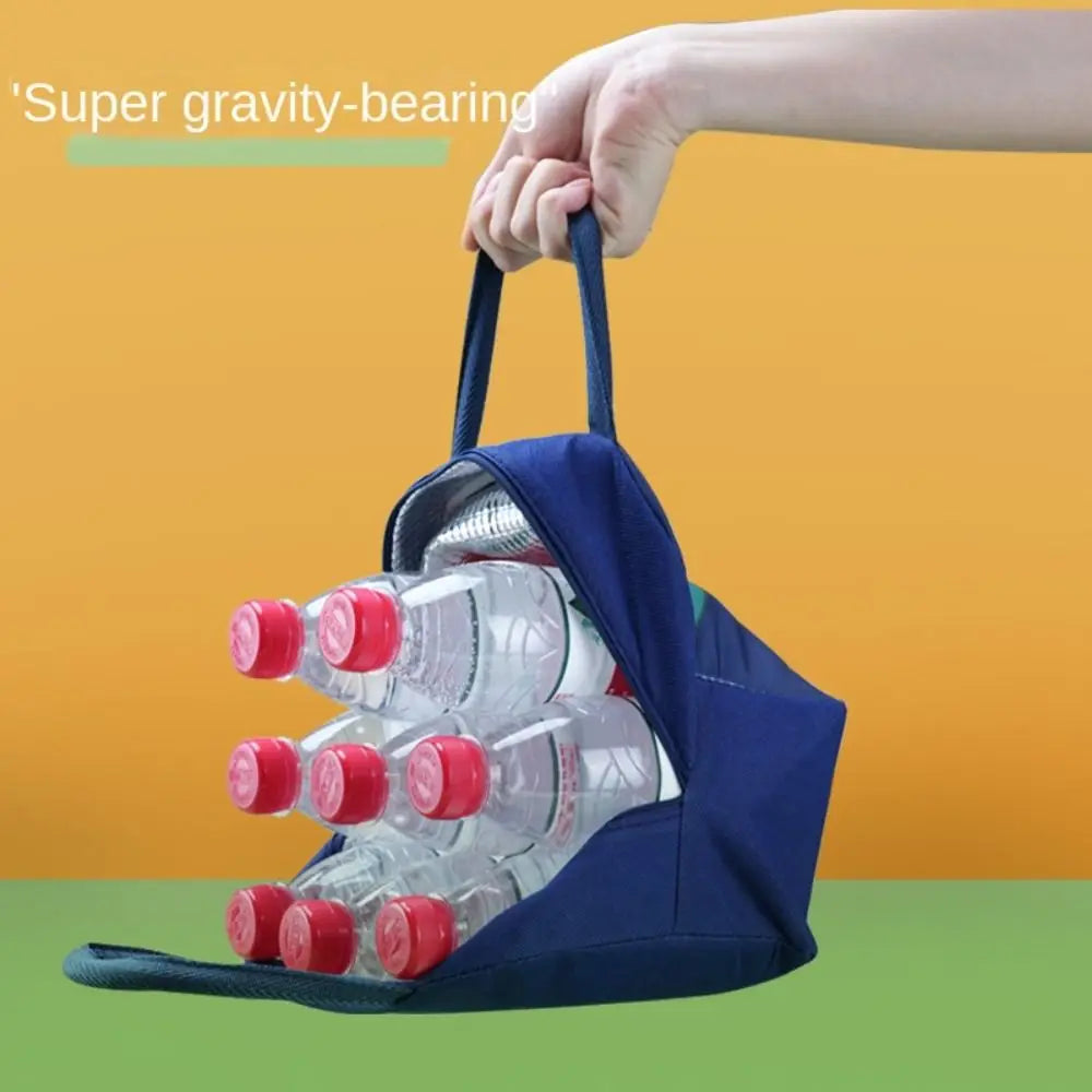 Portable Cartoon Lunch Bag Non-woven Fabric Lunch Box Accessories Tote Food Small Cooler Bag Thermal Bag Lunch Box Food Bags