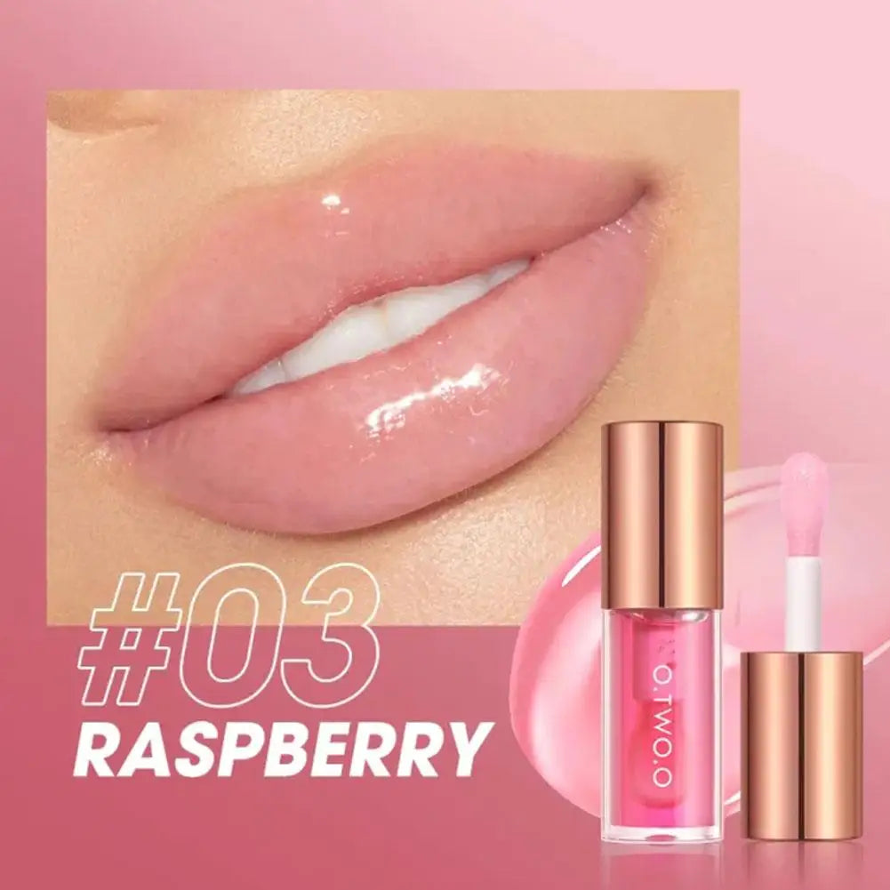Lip Oil Gloss Lip Plumper Makeup Moisturizing NonSticky Sexy Water Glossy Glitter Primer Tint Lip Balm Care Cosmetics