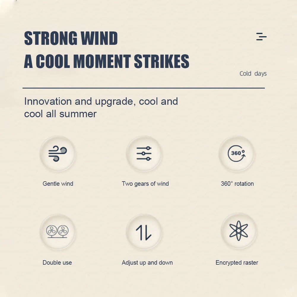 5/12/24V Car Fan Cooling Car Fan Dual Head Usb Car Fan 2 Speeds Adjustable for Auto Cooler Air Fan Car Accessories Fan