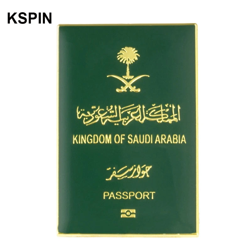 5pcs a lot Saudi Arabia Mobile Photo 3M Sticker Badge Metal Pin Broooches Pins
