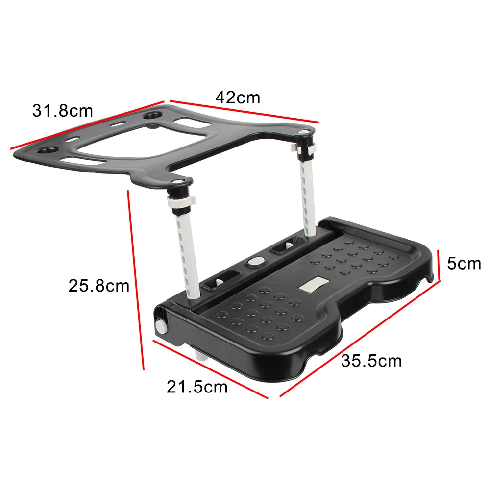 Children Safety Seat Footrest Foldable Car Accessories Universal Baby Foot Pedal Rest Holder Pram Footrest Attachment Support