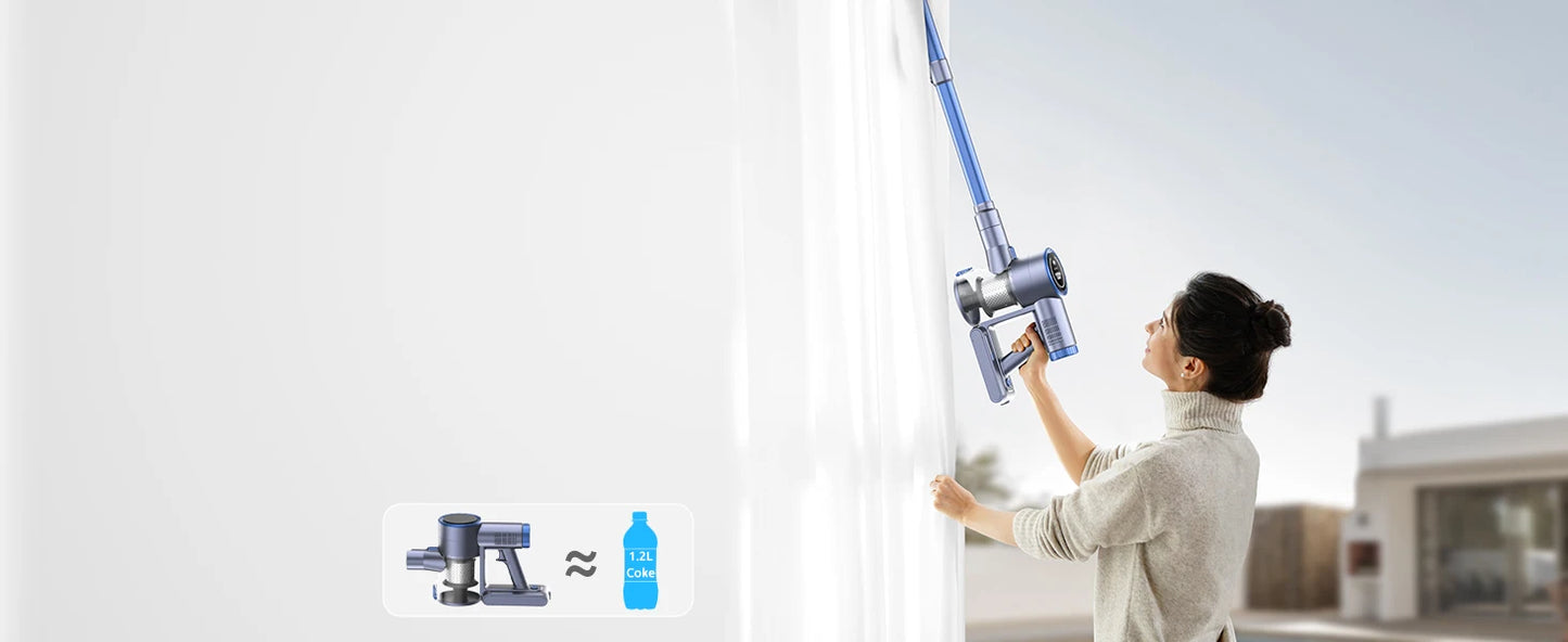 Greenote GSC60 10-in-1 Ultra-Quiet Cordless Vacuum Cleaner 33000Pa