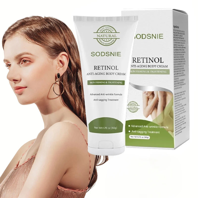 Retinol Postpartum Anti-Wrinkle Cream Anti-Aging Body Anti-Cellulite Care Improve Sagging Skin Repairing Firming Whitening Cream