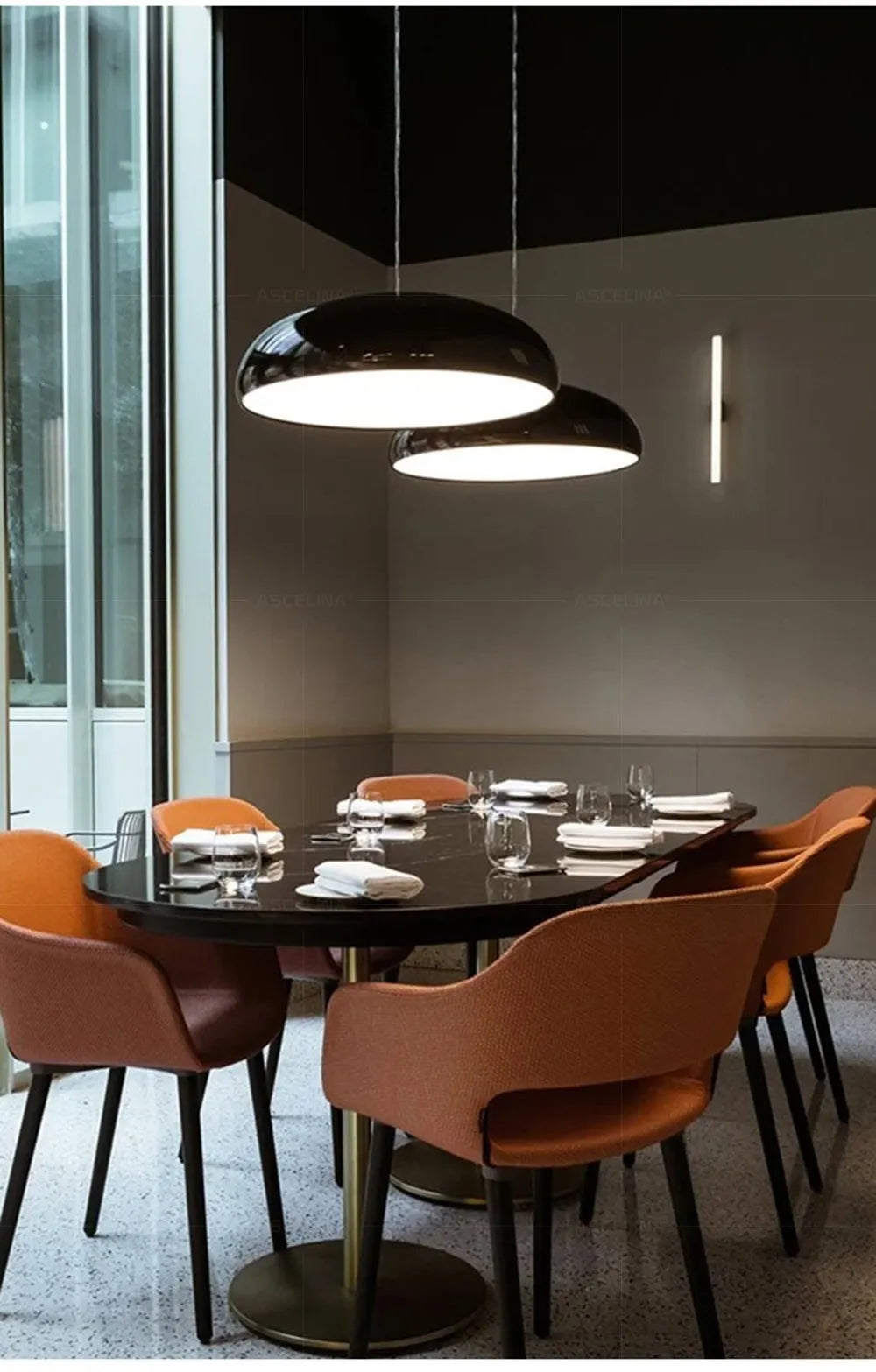 Nordic LED Pendant Light Macaron 35/45/60CM Round Hanging Luminaire Living Room Dining Room Caffee Home Lighting Decor Luminaire