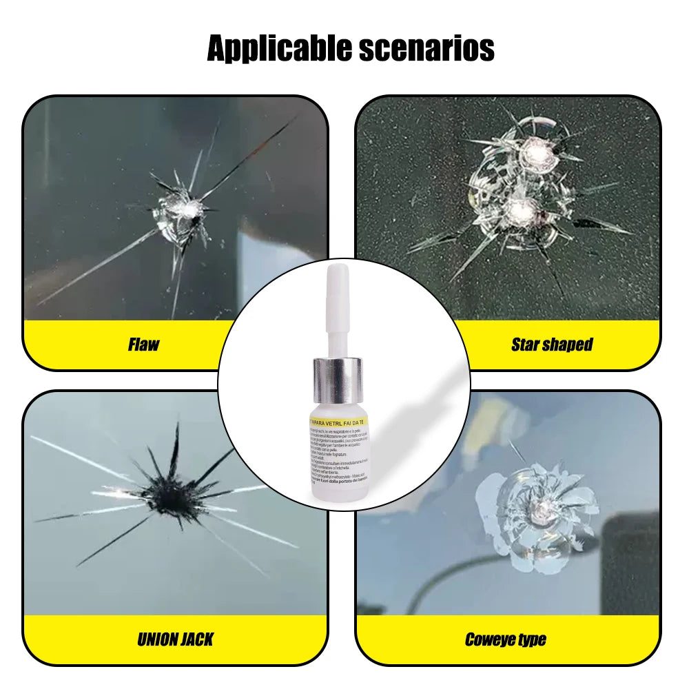 DIY Car Windshield Cracked Repair Tool Upgrade Auto Glass Repair Fluid Auto Window Scratch Crack Restore Car Accessories