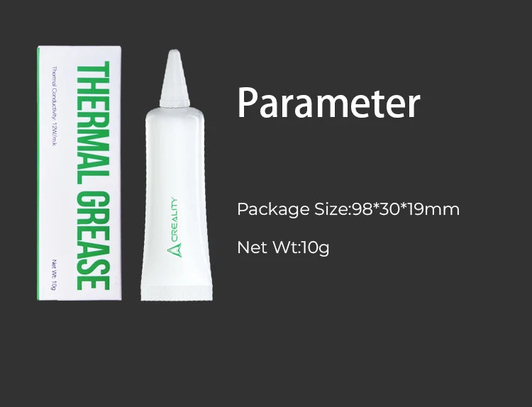 Creality Thermal Grease High Thermal Conductivity Non-conductive Non-corrosive For Ender 3 V3 SE/KE/Ender 3 V3 Plus/K1 Max/K1C
