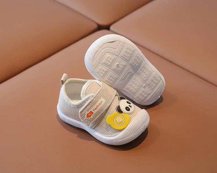 Baby Casual Shoes Breathable Canvas Shoes Infant Baby Girls Boys Soft Bottom Anti Slip First Walkers Toddler Sneakers Prewalker