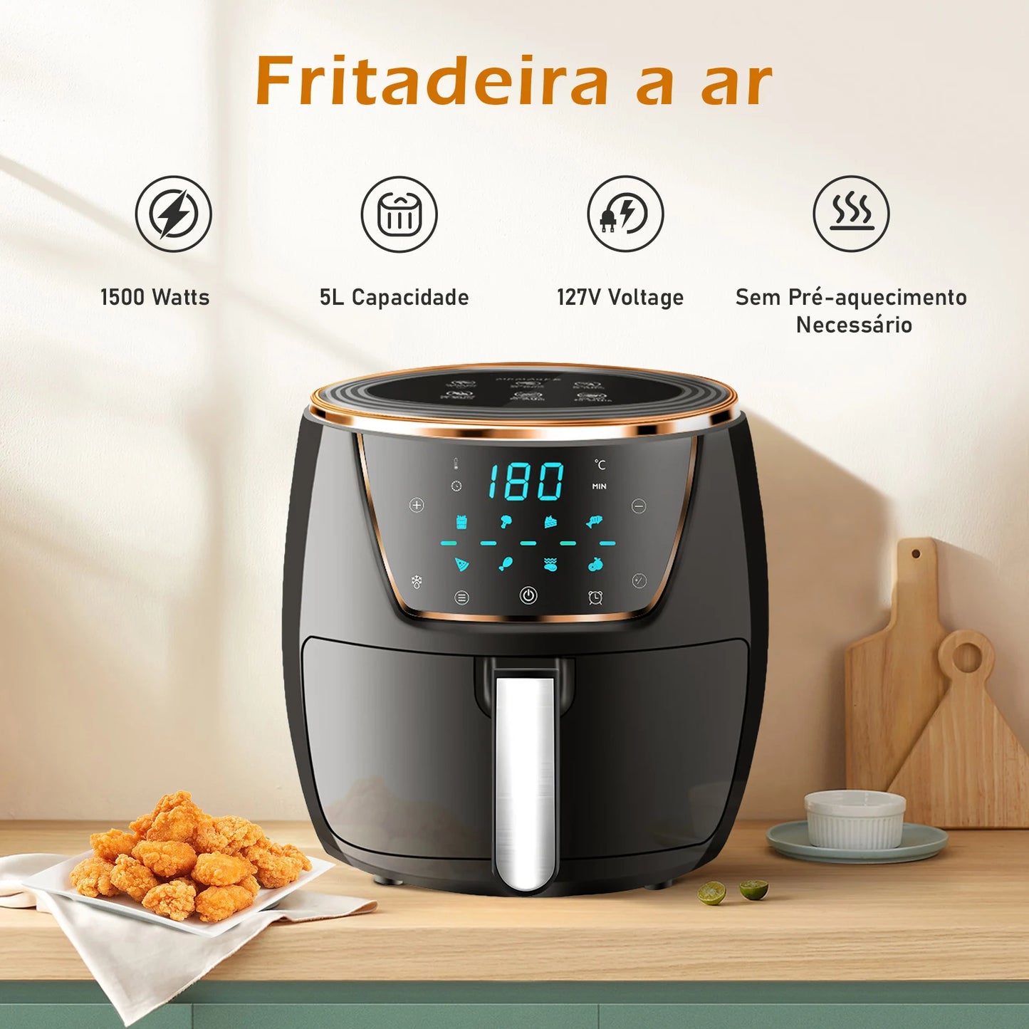 Air Friyer Air Fryer Promotion Brazil Gift Air Fryer Air Fryer Electric Fryer Air Fryer Air Fryer Free Shipping