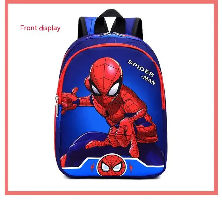 Children schoolbag spider backpack weight-reducing kindergarten Iron Man backpack cartoon large capacity boys and girls backpack